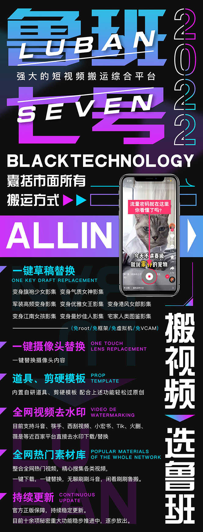图片[5]-【副业项目3376期】最新鲁搬7号5.1短视频永久版搬运软件 （短视频搬运用什么软件）-千图副业网
