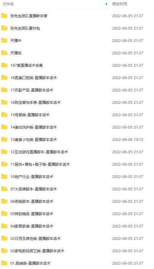 图片[2]-【副业项目3378期】张sir无人直播教程：各行业类目直播脚本话术+素材全套打包（无人直播带货怎么操作）-千图副业网