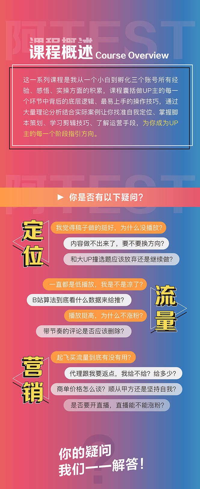 图片[2]-【副业项目3451期】百万粉丝UP主独家秘诀：冷启动+爆款打造+涨粉变现 2个月12W粉（21节视频课)-千图副业网