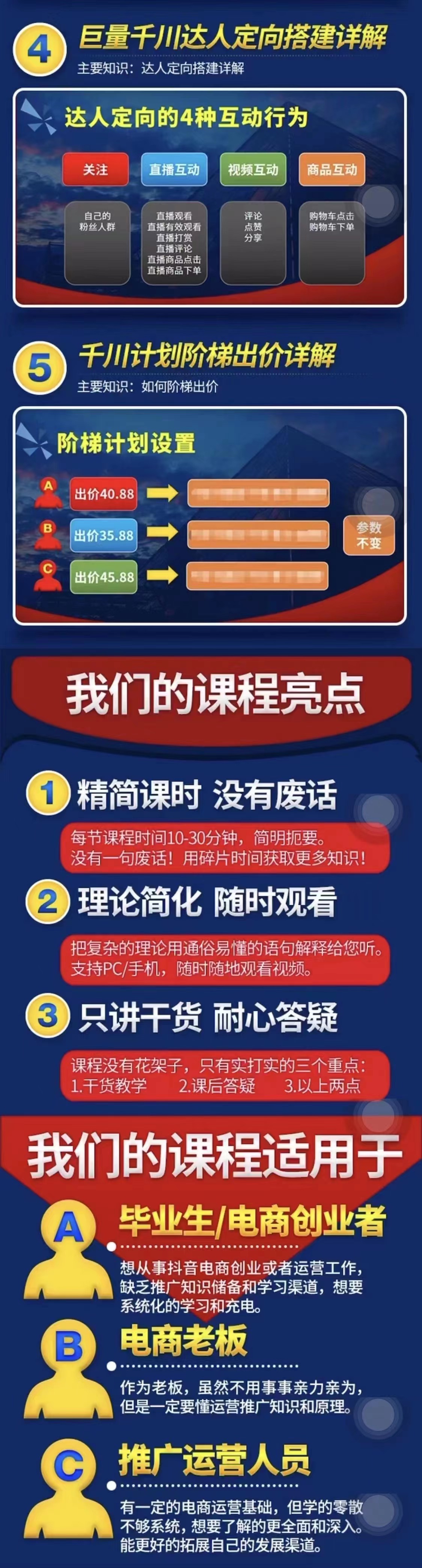图片[5]-【副业项目3500期】铁甲有好招·巨量千川进阶课，零基础到精通（千川实战教程）-千图副业网