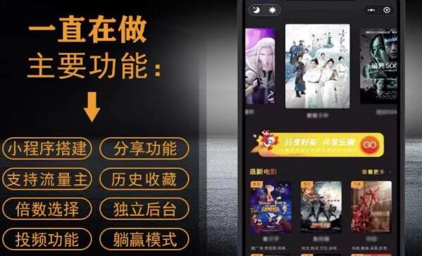 【副业项目4133期】影视小程序搭建教程，号称日入300＋【源码+教程】-千图副业网