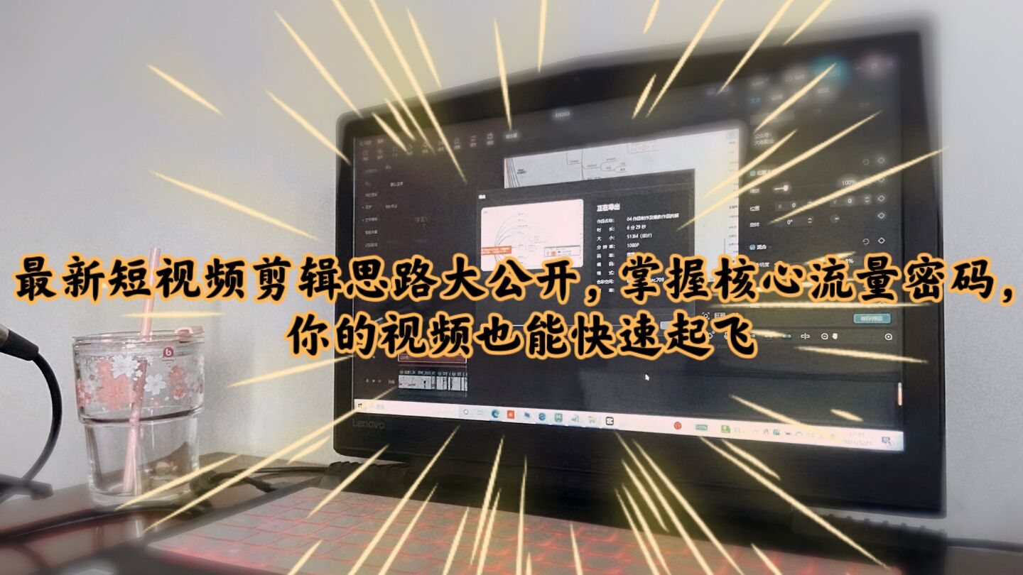 【副业项目6115期】最新短视频剪辑思路大公开，掌握核心流量密码，你的视频也能快速起飞-千图副业网
