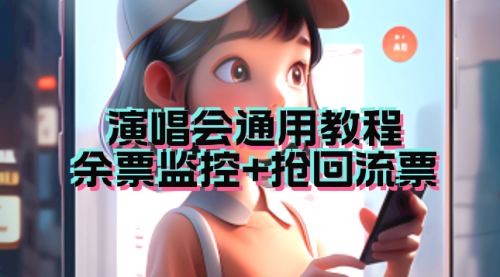 【副业项目7161期】演唱会通用_余票监控+抢回流票（教程+软件）-千图副业网