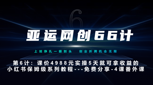 【副业项目7228期】小红书第4课-黑科技带来流量巨变-千图副业网