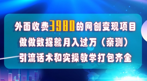 【副业项目8036期】在短视频等全媒体平台做数据流量优化，实测一月1W+，在外至少收费4000+-千图副业网