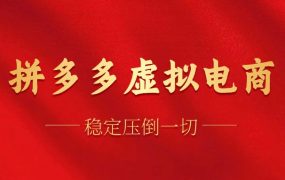拼多多虚拟电商,单人操作10家店,单店日盈利100+-千图副业网
